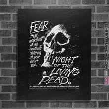 Load image into Gallery viewer, Daily_Deal_Shirts Posters / 4&quot;x6&quot; / Black Fear!
