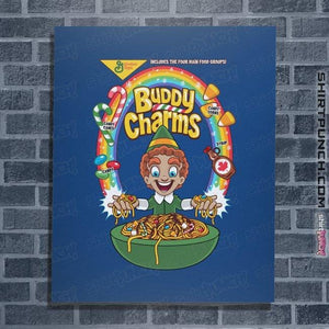 Daily_Deal_Shirts Posters / 4"x6" / Royal Blue Buddy Charms