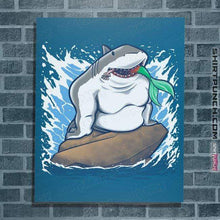Load image into Gallery viewer, Shirts Posters / 4&quot;x6&quot; / Sapphire The Little Shark
