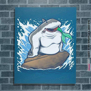 Shirts Posters / 4"x6" / Sapphire The Little Shark