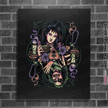 Load image into Gallery viewer, Daily_Deal_Shirts Posters / 4&quot;x6&quot; / Black Beetlejuice &amp; Lydia Card
