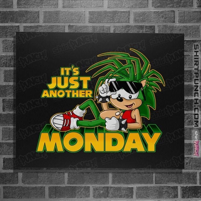 Secret_Shirts Posters / 4"x6" / Black Another Manic Monday