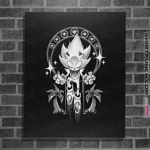 Daily_Deal_Shirts Posters / 4"x6" / Black Seven Chaos Emeralds