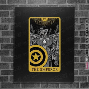 Shirts Posters / 4"x6" / Black Tarot The Emperor