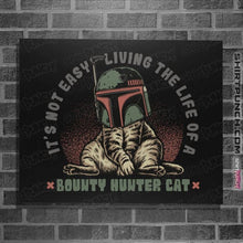 Load image into Gallery viewer, Daily_Deal_Shirts Posters / 4&quot;x6&quot; / Black Boba Cat
