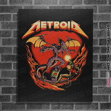 Load image into Gallery viewer, Shirts Posters / 4&quot;x6&quot; / Black Enter Samus
