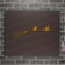 Load image into Gallery viewer, Shirts Posters / 4&quot;x6&quot; / Dark Chocolate Evolution Of Hypnotoad
