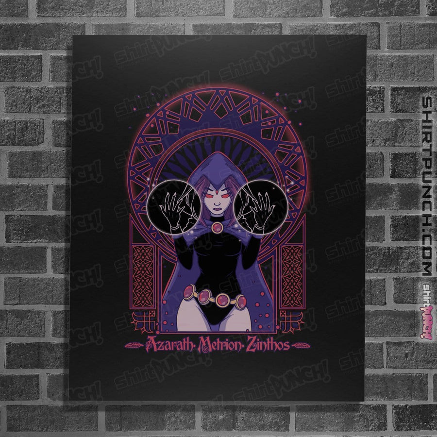Shirts Posters / 4"x6" / Black Dark Raven