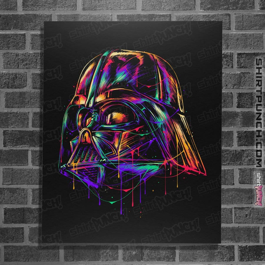 Shirts Posters / 4"x6" / Black Colorful Villain