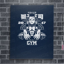 Load image into Gallery viewer, Shirts Posters / 4&quot;x6&quot; / Navy Tsukasa Stone Fitness
