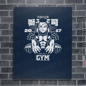 Shirts Posters / 4"x6" / Navy Tsukasa Stone Fitness
