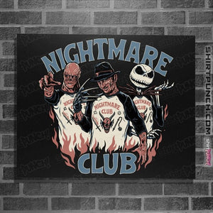 Daily_Deal_Shirts Posters / 4"x6" / Black Nightmare Club