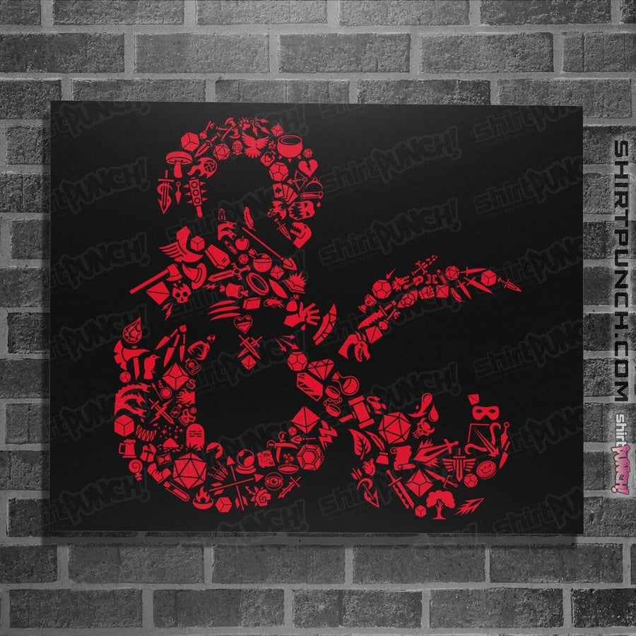 Shirts Posters / 4"x6" / Black Mosaic Adventure