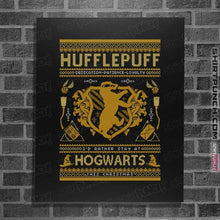 Load image into Gallery viewer, Shirts Posters / 4&quot;x6&quot; / Black Hufflepuff Sweater
