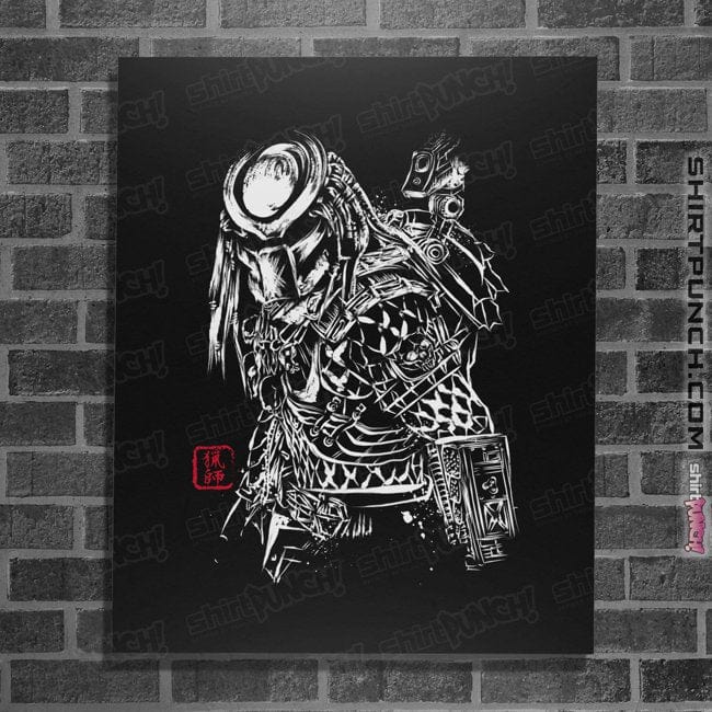 Daily_Deal_Shirts Posters / 4"x6" / Black The Shadow of the Hunter