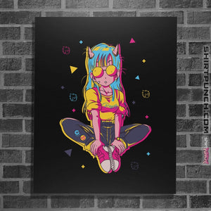 Shirts Posters / 4"x6" / Black Oni Bulma