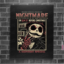 Load image into Gallery viewer, Daily_Deal_Shirts Posters / 4&quot;x6&quot; / Black Nightmare Midnight Special
