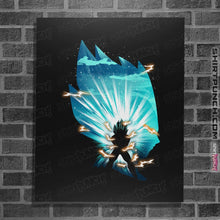 Load image into Gallery viewer, Shirts Posters / 4&quot;x6&quot; / Black The Saiyan Prince

