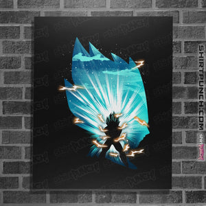 Shirts Posters / 4"x6" / Black The Saiyan Prince