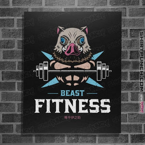 Daily_Deal_Shirts Posters / 4"x6" / Black Beast Fitness