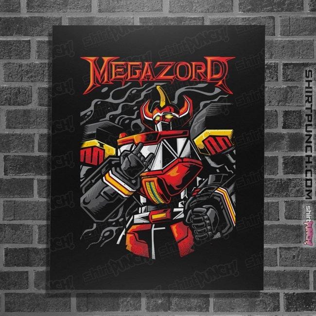 Shirts Posters / 4"x6" / Black Morphin' Destruction