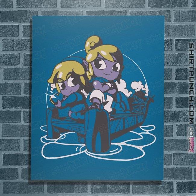 Shirts Posters / 4"x6" / Sapphire Valentines Pirates