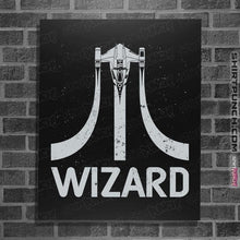 Load image into Gallery viewer, Secret_Shirts Posters / 4&quot;x6&quot; / Black Wizard
