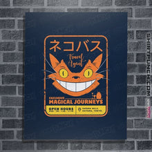 Load image into Gallery viewer, Last_Chance_Shirts Posters / 4&quot;x6&quot; / Navy Magical Journeys
