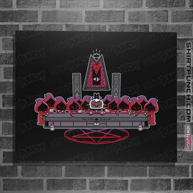 Daily_Deal_Shirts Posters / 4"x6" / Black The Last Cult