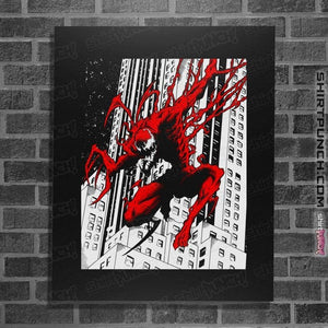 Daily_Deal_Shirts Posters / 4"x6" / Black New York Carnage