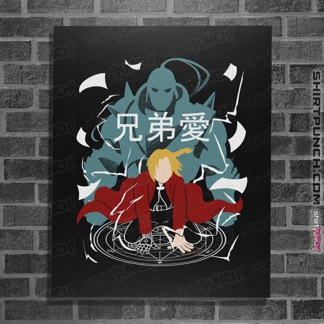 Shirts Posters / 4"x6" / Black Brotherhood
