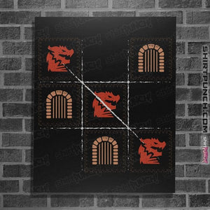 Secret_Shirts Posters / 4"x6" / Black Three In A Row