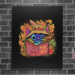 Shirts Posters / 4"x6" / Black Magic Alien