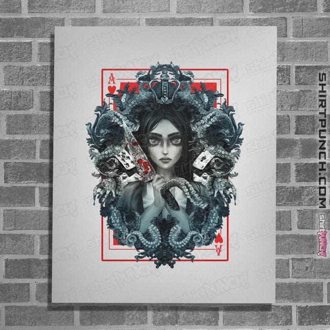 Daily_Deal_Shirts Posters / 4"x6" / White The Madness