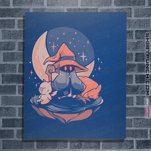 Daily_Deal_Shirts Posters / 4"x6" / Royal Blue Nightfall Mage