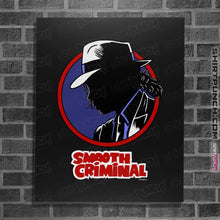 Load image into Gallery viewer, Shirts Posters / 4&quot;x6&quot; / Black Smooth Criminal
