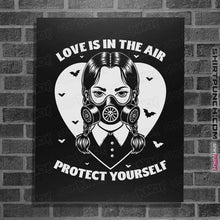 Load image into Gallery viewer, Daily_Deal_Shirts Posters / 4&quot;x6&quot; / Black Love Is In The Air
