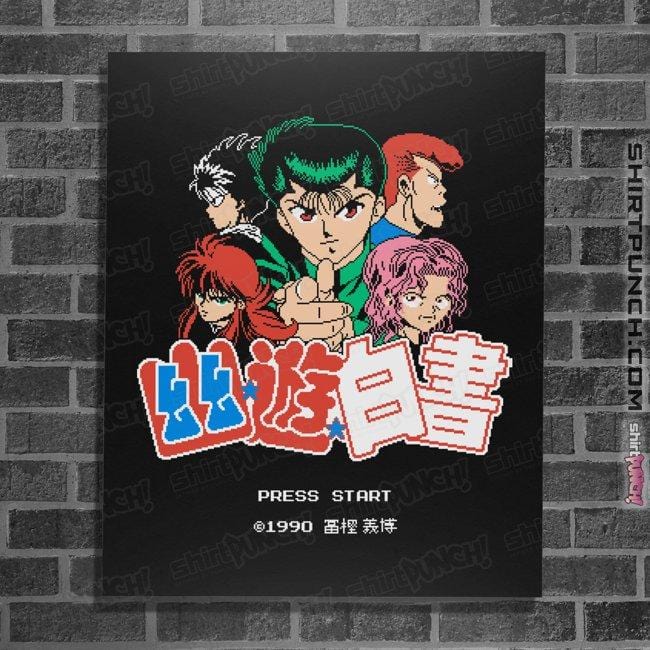 Secret_Shirts Posters / 4"x6" / Black YuyuPixels