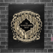 Load image into Gallery viewer, Shirts Posters / 4&quot;x6&quot; / Black I Solemnly Swear
