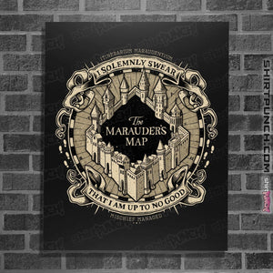 Shirts Posters / 4"x6" / Black I Solemnly Swear