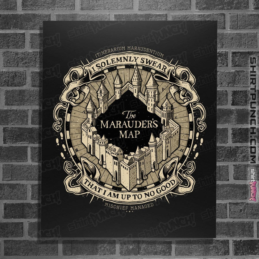 Shirts Posters / 4"x6" / Black I Solemnly Swear