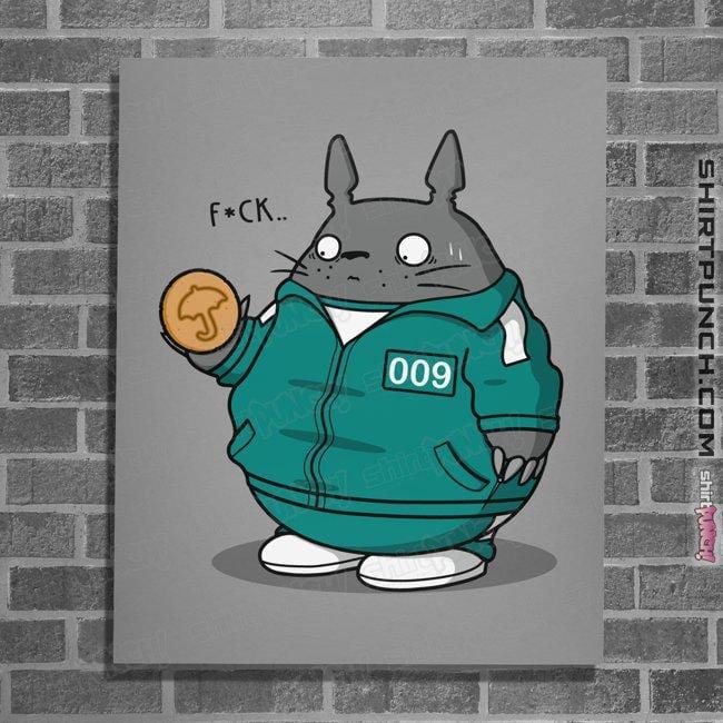 Daily_Deal_Shirts Posters / 4"x6" / Sports Grey Wrong Cookie