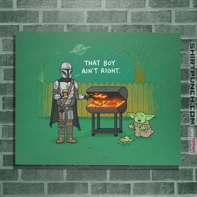 Secret_Shirts Posters / 4"x6" / Irish Green That Boy Aint Right