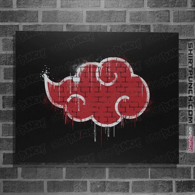 Secret_Shirts Posters / 4"x6" / Black Akatsuki