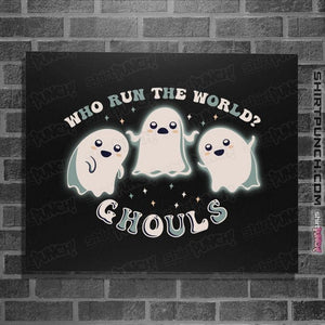 Secret_Shirts Posters / 4"x6" / Black Ghouls