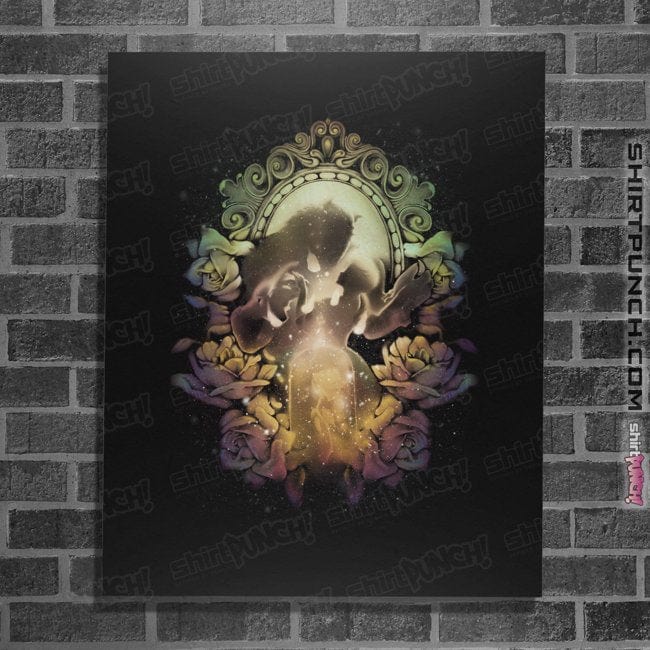 Secret_Shirts Posters / 4"x6" / Black Enchanted Rose