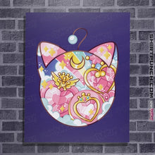 Load image into Gallery viewer, Shirts Posters / 4&quot;x6&quot; / Violet Magical Silhouettes - Luna P
