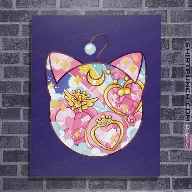 Shirts Posters / 4"x6" / Violet Magical Silhouettes - Luna P