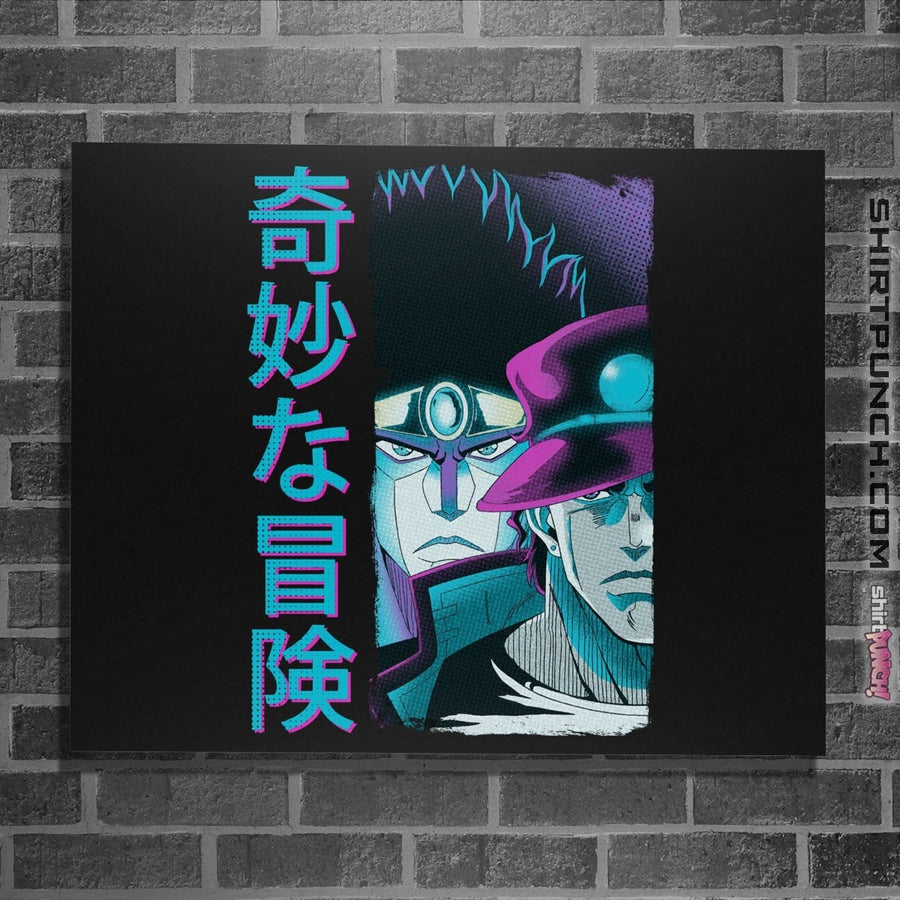 Shirts Posters / 4"x6" / Black JoJo's Bizarre Adventure