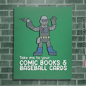 Daily_Deal_Shirts Posters / 4"x6" / Irish Green The Android's Dungeon